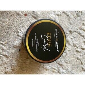 Bask & Lather Edge Control Hair Styling Gel Strong Hold Smoothing 1.6 oz
